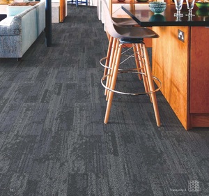 2023 New gạch Thảm khu vực thương mại nylon với PVC ủng hộ cao giao thông khu vực gạch Thảm 50x50 gạch thảm - Product Image 2