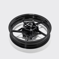 Nouvel ensemble de moyeux de roue avant et arrière renforcés en alliage d'aluminium entièrement forgé pour moto de course Z650 Ninja650
