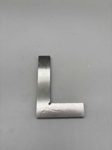 RF phẳng vuông thép không gỉ Carbon góc phải 90 độ l-hình dạng 100x70mm góc thước đo đo công cụ din874 Độ chính xác - Product Image 5