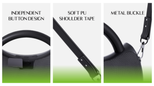 Thời Trang Crossbody Túi Loa 15W HD Âm Thanh USB Sạc Không Dây Sạc IPX6 Không Thấm Nước Cho 5.0 Chống Trộm Thiết Kế Cho - Product Image 2