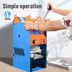 Koida machine à sceller automatique bulle tasse à thé machine à sceller tasse à glaçons machine de remplissage et de scellement automatique tasse scellage ma - Product Image 3