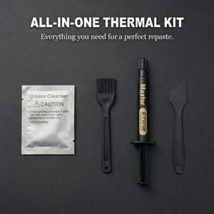Pâte thermique <span class=keywords><strong>Maxtor</strong></span> CTG12 18W/mk à haute conductivité thermique, pâte thermique pour CPU et GPU, refroidissement haute performance, graisse thermique pour PC de jeu - Product Image 5