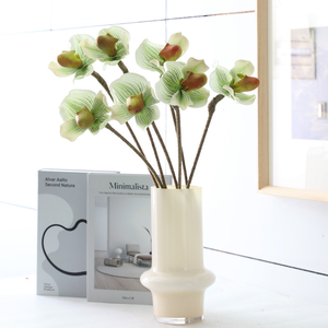 Vente en gros de haute qualité orchidées <span class=keywords><strong>Cattleya</strong></span> artificielles en latex orchidées Phalaenopsis Real Touch Cymbidium orchidées de luxe intérieur extérieur - Product Image 2