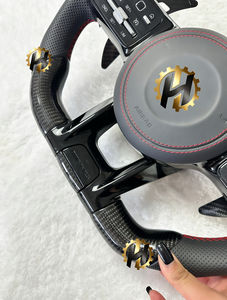 <span class=keywords><strong>Volant</strong></span> de course en fibre de carbone de style HZ Factory, assemblage en cuir pour la couverture, pour <span class=keywords><strong>Mercedes</strong></span>-Benz <span class=keywords><strong>Classe</strong></span> <span class=keywords><strong>E</strong></span> pour GT - Product Image 5