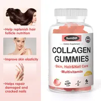 Özel etiket Biotin gummies Vitamin saç bakımı pektin sakızlı şeker