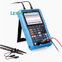 Lexso Siglent SHS810X 5-in-1 Osiloskop Portabel Multimeter Penganalisis Spektrum Pencatat Data dengan 2CH 100MHz