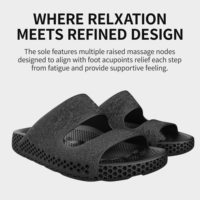 Chaussures d'été à bout ouvert unisexes neutres imprimées en 3D légères, respirantes et antidérapantes, confortables et à la mode pour tous les jours