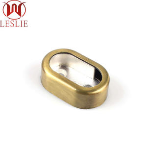 Supporto per Tubo Ovale da 16mm per Guardaroba, Porta Tubi Cromato per Accessori Armadio - Product Image 5