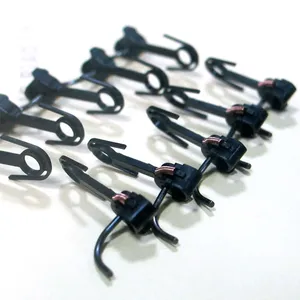 6 Pezzi Gancio per Treno Modello HO 187, Gancio Americano con Foro per Vite per Treni in Scala HO - Product Image 1