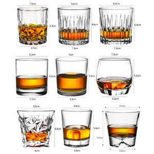 Tùy Chỉnh Cao Cấp Pha Lê Whiskey Bắn Cốc Thủy Tinh Cuộn Dưới Rõ Ràng Với Logo Sang Trọng Cao Cấp Thiết Kế Sáng Tạo - Product Image 3