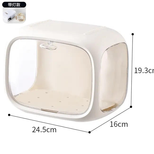 Blanc crème (avec lumières, sans supports)