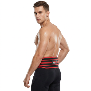 Ceinture de musculation en néoprène unisexe, robuste, personnalisable (couleur/taille/logo), avec boucle antidérapante pour l'entraînement fitness - Product Image 1
