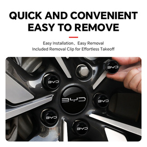 ตัวซีล D1รูปปลาโลมาตัว U sealion ฝาครอบน็อต7ล้อสำหรับ ATTO2 BYD/3ตัว (ชุดละ4/20ชิ้น) - Product Image 2