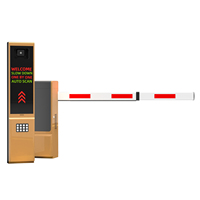 Barrera Automática Recta para Estacionamiento con Visión Nocturna Antirrobo y Acceso por Llave/Código/Tarjeta/Smartphone