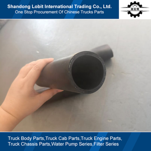 อะไหล่เครื่องยนต์รถบรรทุก Sinotruk HOWO 371 ระบบระบายความร้อน ชิ้นส่วนอะไหล่ ถังน้ำหม้อน้ำ ท่อทางเข้าหม้อน้ำ WG9719530116 - Product Image 3