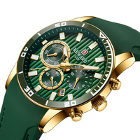 Beloning Horloges Mannen Pols Sport Siliconen Band Horloge Mannelijke Luxe Merk Chronograaf Horloge Heren Sport Quartz Horloge
