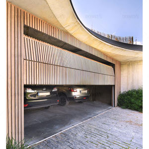 <span class=keywords><strong>Puerta</strong></span> de Garaje Industrial de Dos Coches <span class=keywords><strong>con</strong></span> Doble Sección de Acero Norteamericano y Puertas Peatonales para Viviendas Residenciales - Product Image 5