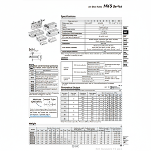 SMC Pneumatics Air Slide Table-Tabla de deslizamiento de aire, de, - Product Image 1