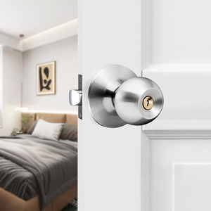 Wholesale Customized Zinc Alloy Tubular <strong>Door</strong> <strong>Knob</strong> Lock with Keyed Entry CE/FCC/ROHS Certified for Apartment/Home/Hotel Use - Product Image 6