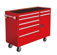 Chariot à outils roulant robuste à 5 tiroirs, armoire à outils en acier, chariot de rangement mobile avec tiroirs verrouillables, fabrication OEM
