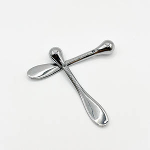 ลูกกลิ้งนวดหน้า 3 มิติ สำหรับยกกระชับผิวหน้า; แท่งนวดหน้าโลหะสองด้าน; ลูกกลิ้ง 3 มิติอเนกประสงค์ ทำจากโลหะผสมสังกะสี - Product Image 3