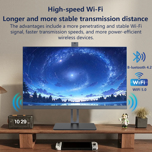 Oem Desktop 24 27 inci I3 I5 I7 Aio Pc bisnis game Barebone komputer semua dalam satu Monoblock dengan kamera Pop-up tersembunyi Dvd Rw - Product Image 2