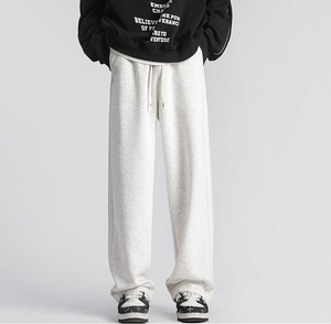 Pantaloni Sportivi <span class=keywords><strong>Casual</strong></span> da Uomo di Alta Qualità, Taglio Dritto con Coulisse, Vita Media, Tessuto Pesante, Vendita all'Ingrosso - Product Image 5