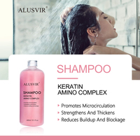 Sampo Perawatan Rambut Organik Keratin Amino Complex Oem/odm, Perbaikan, Pelembut, Anti-Ketombe, Perangsang Pertumbuhan Rambut untuk Rambut Rusak