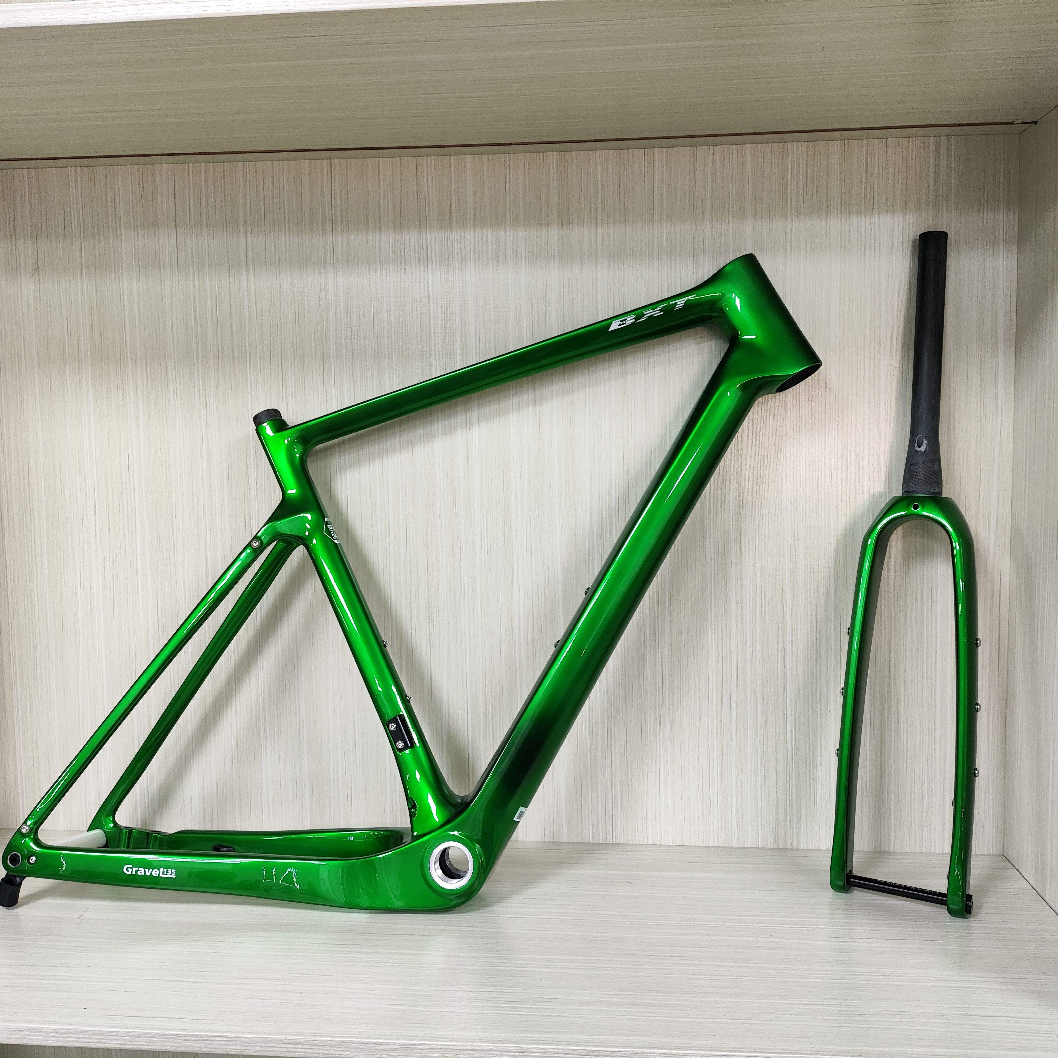 Gravel Velo De Route Aliexpress BXT Carbon Gravel Frame Set Di2