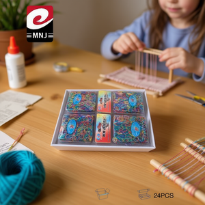 Fasce elastiche colorate Mnj di piccole dimensioni, 24 pezzi, accessori moda per la creazione di gioielli - Product Image 2