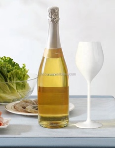 Flûtes à Champagne Réutilisables en <span class=keywords><strong>Plastique</strong></span> Transparent, Incassables, Écologiques et de Qualité Alimentaire avec Logo Personnalisé pour Mariages et Noël - Product Image 6