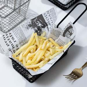 Wholesale Customized Greaseproof Food Grade Sandwich <b>Wrap</b> Virgin <b>Wax</b> Coated Patty Parchment Wrapping Paper for Mexico Hamburger - Product Image 3