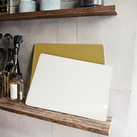 Ensemble de napperons en bois de liège vierge MDF de taille A4 moderne et minimaliste à sublimation, 5mm d'épaisseur pour table ou bière pour hôtels