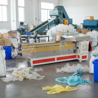 Machine de granulation de plastique PP PE HDPE LDPE LLDPE, machine de fabrication de granulés de plastique