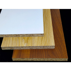 Tablero de Partículas de 18 mm y 15 mm de Grosor, Muebles de Armario, <span class=keywords><strong>Panel</strong></span> de Aglomerado Resistente al Agua con Melamina, Lámina Laminada - Product Image 1