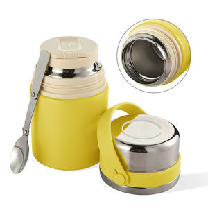 Récipient de nourriture <span class=keywords><strong>thermos</strong></span> en acier inoxydable 18/8 <span class=keywords><strong>pour</strong></span> <span class=keywords><strong>repas</strong></span> de voyage scolaire déjeuner pot de nourriture - Product Image 1