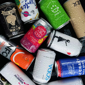 Venta directa al por mayor de latas de aluminio de tarros metálicos, latas de aluminio, latas de refresco, embalaje de botellas de grado alimenticio para cerveza y <span class=keywords><strong>Sada</strong></span> - Product Image 4