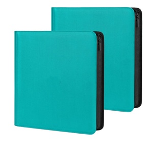 Porte-cartes personnalisé en gros Alibaba Chine, 9 pochettes, pour cartes à collectionner, photocartes et cartes d'identité, mignon, rose et bleu, classeur de cartes - Product Image 4