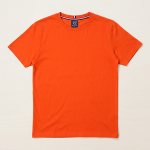 Vente en gros de t-shirts à col rond à manches courtes de marque célèbre, 100% coton respirant, vêtements en vrac assortis, taille homme 6XL, vêtements du Bangladesh - Product Image 1