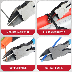 Alicates de Corte Diagonal IWISS PL2200, Alicates de Corte Lateral, Alicates Electrónicos, Alicates de Punta, Terminales Enrollados, Cables Flexibles, Alicates para Cables - Product Image 4