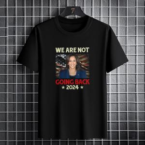 Áo thun ngắn tay nam chúng tôi sẽ không quay lại Kamala <span class=keywords><strong>Harris</strong></span> Chính Trị Yêu Nước <span class=keywords><strong>tee</strong></span>-trang phục Bầu Cử hợp thời trang Quà Tặng - Product Image 2