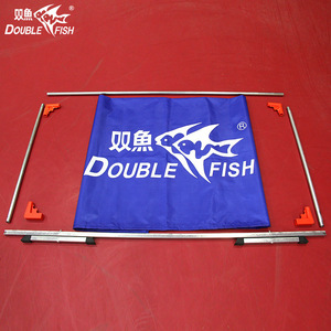 Clôture de terrain de tennis de table Double Fish 140x75cm en tissu Oxford, pare-balles d'entraînement durable - Product Image 1