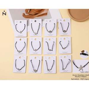 Stainless Steel Star Pendant <b>Bracelet</b> Set 12pcs For <b>Women</b> Gift Casual Jewelry - Product Image 1
