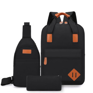 La <span class=keywords><strong>borsa</strong></span> da scuola a spalla impermeabile da viaggio durevole college university <span class=keywords><strong>per</strong></span> uomo imposta lo zaino <span class=keywords><strong>per</strong></span> laptop 3 in 1 - Product Image 3