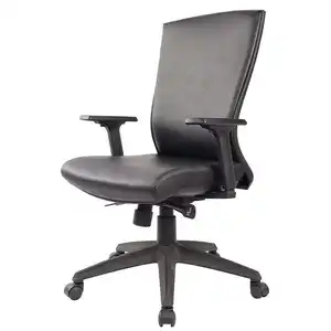 Новейшие роскошные современные офисные кресла из натуральной кожи с регулировкой наклона