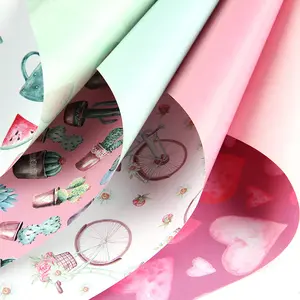 Paper Christmas Wrapping Paper Roll Birthday Coated Paper Gift Wrapping Recycled