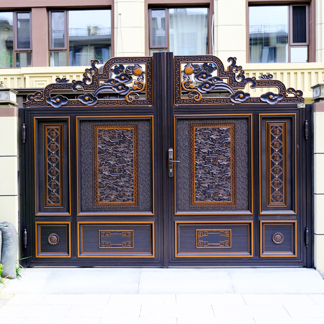 e single exterior iron garden doors