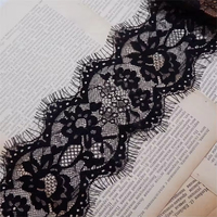 Dentelle multicolore Zeal, tissu à motif floral, dentelle durable, garnitures pour robes, couture, création artisanale, fleur de perle