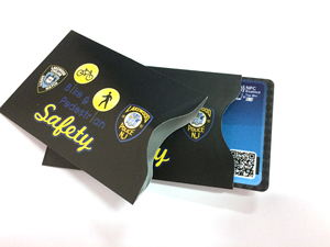 غلاف حماية من السرقة لجواز السفر وبطاقات الائتمان بتقنية RFID، حامل بطاقات NFC للحماية من التسرب المعلوماتي - Product Image 5