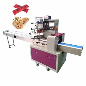 Cereal bar packaging machine energy bar packaging machine protein bar horizontal wrapping packing machine